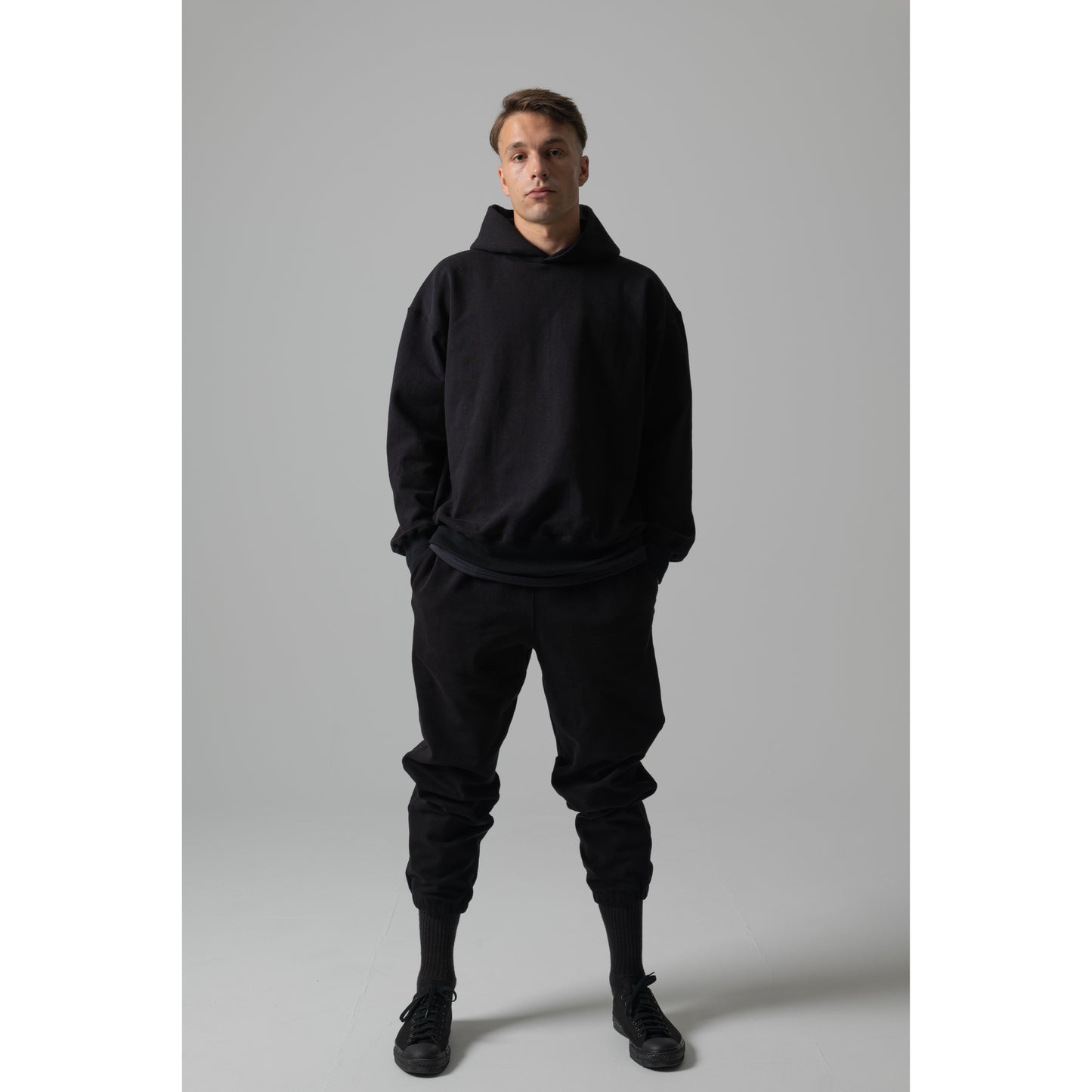 Relaxed Sweat Pants - Black
